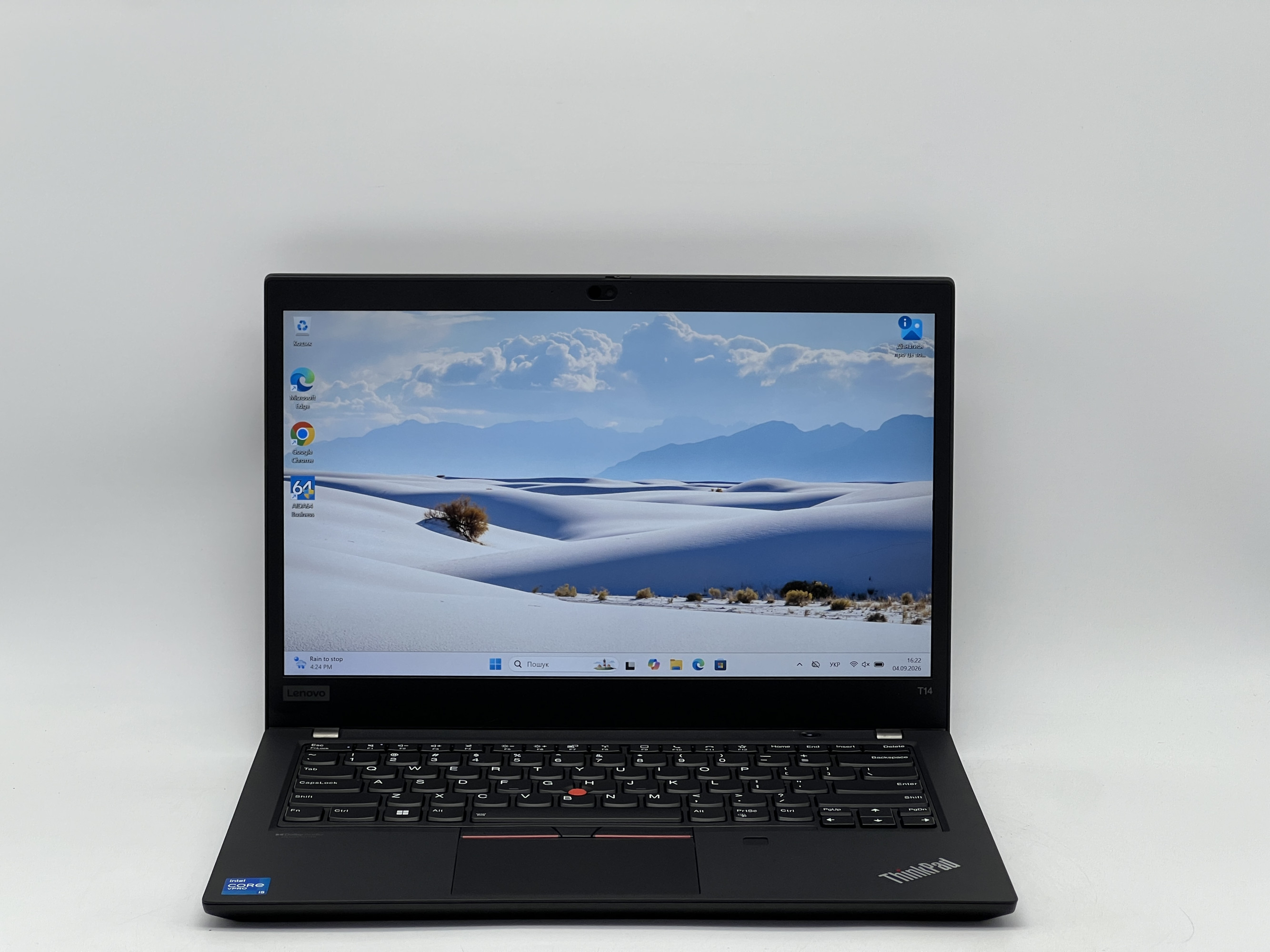 Ноутбук Lenovo ThinkPad T14 Gen 2, i5-1145G7, 16 GB, 240 GB, Intel Iris Xe Graphics, 1920x1080, IPS [SH26081063] БУ