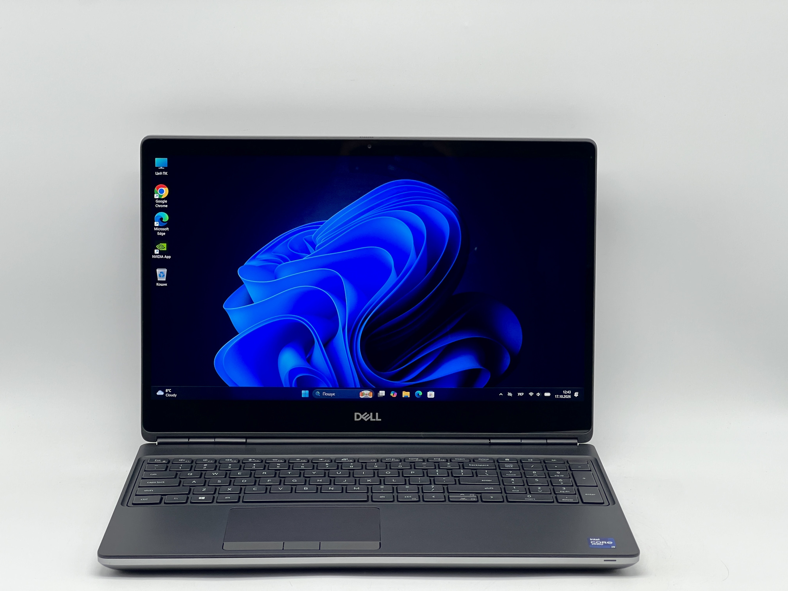 Ноутбук Dell Precision 7560, i9-11950H, 16 GB, 480 GB, NVIDIA RTX A4000, 1920x1080, IPS [SH2609705] БУ