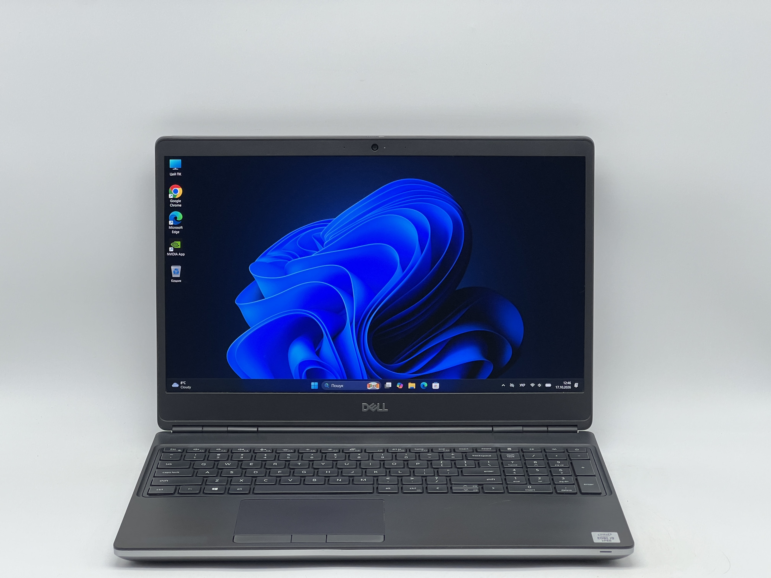 Ноутбук Dell Precision 7550, i9-10885H, 16 GB, 480 GB, NVIDIA Quadro RTX 4000, 1920x1080, IPS [SH2609723] БУ