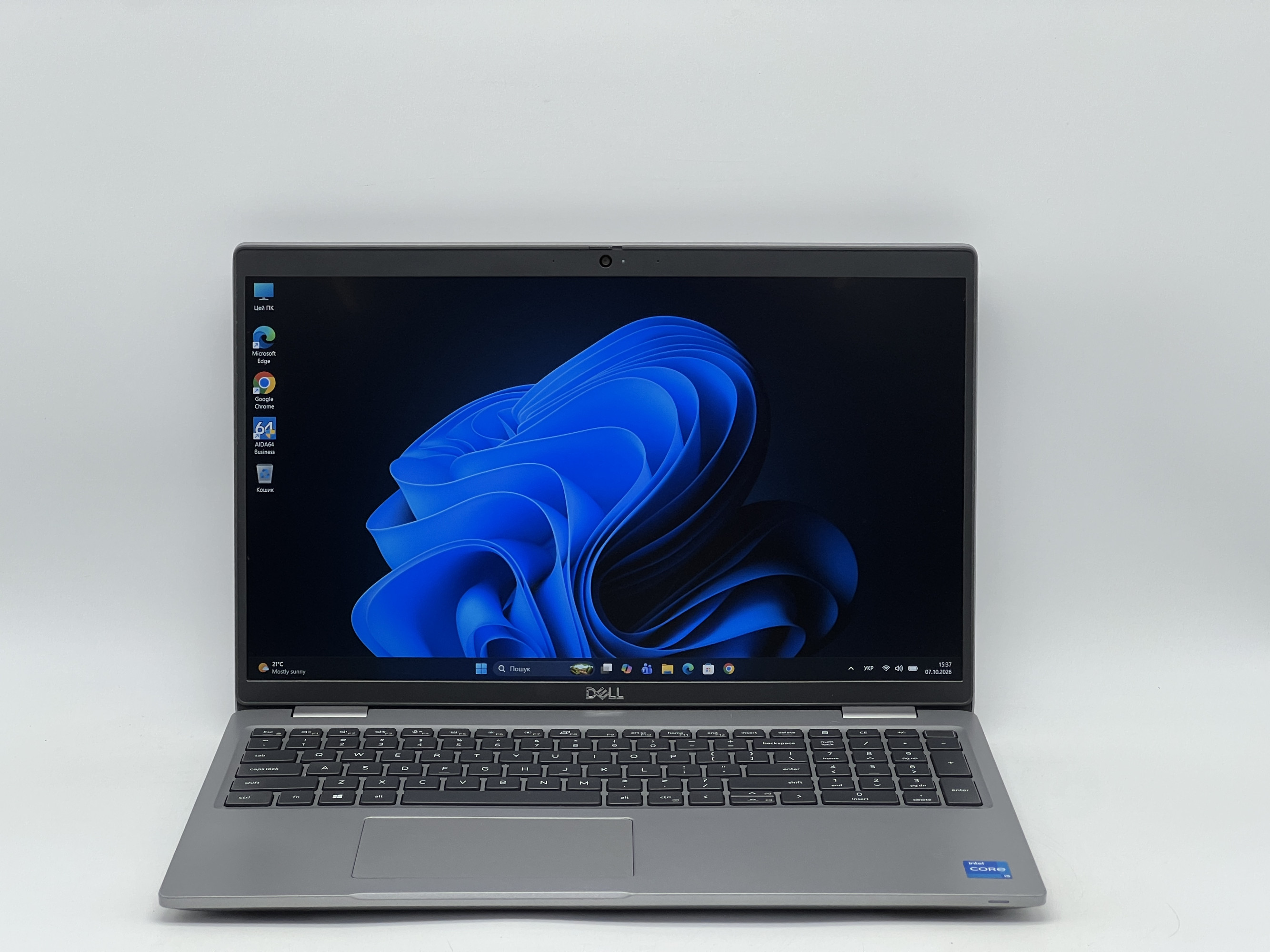 Ноутбук Dell Latitude 5520, i5-1135G7, 16 GB, 240 GB, Intel Iris Xe Graphics, 1920x1080, IPS [SH2608374] БУ