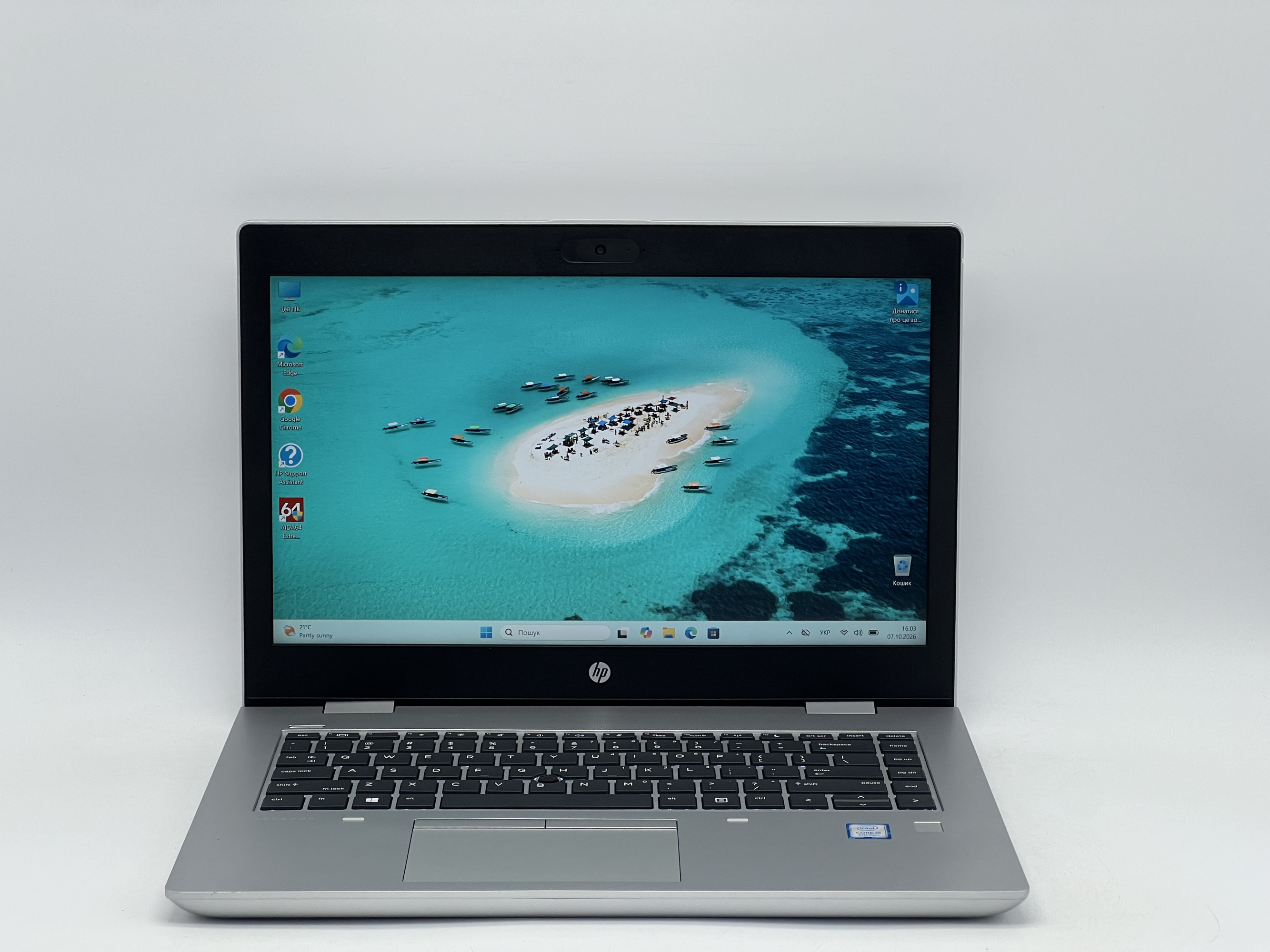 Ноутбук HP ProBook 640 G5, i5-8265U, 16 GB, 240 GB, Intel UHD Graphics 620, 1920x1080, IPS [SH2605898] БУ