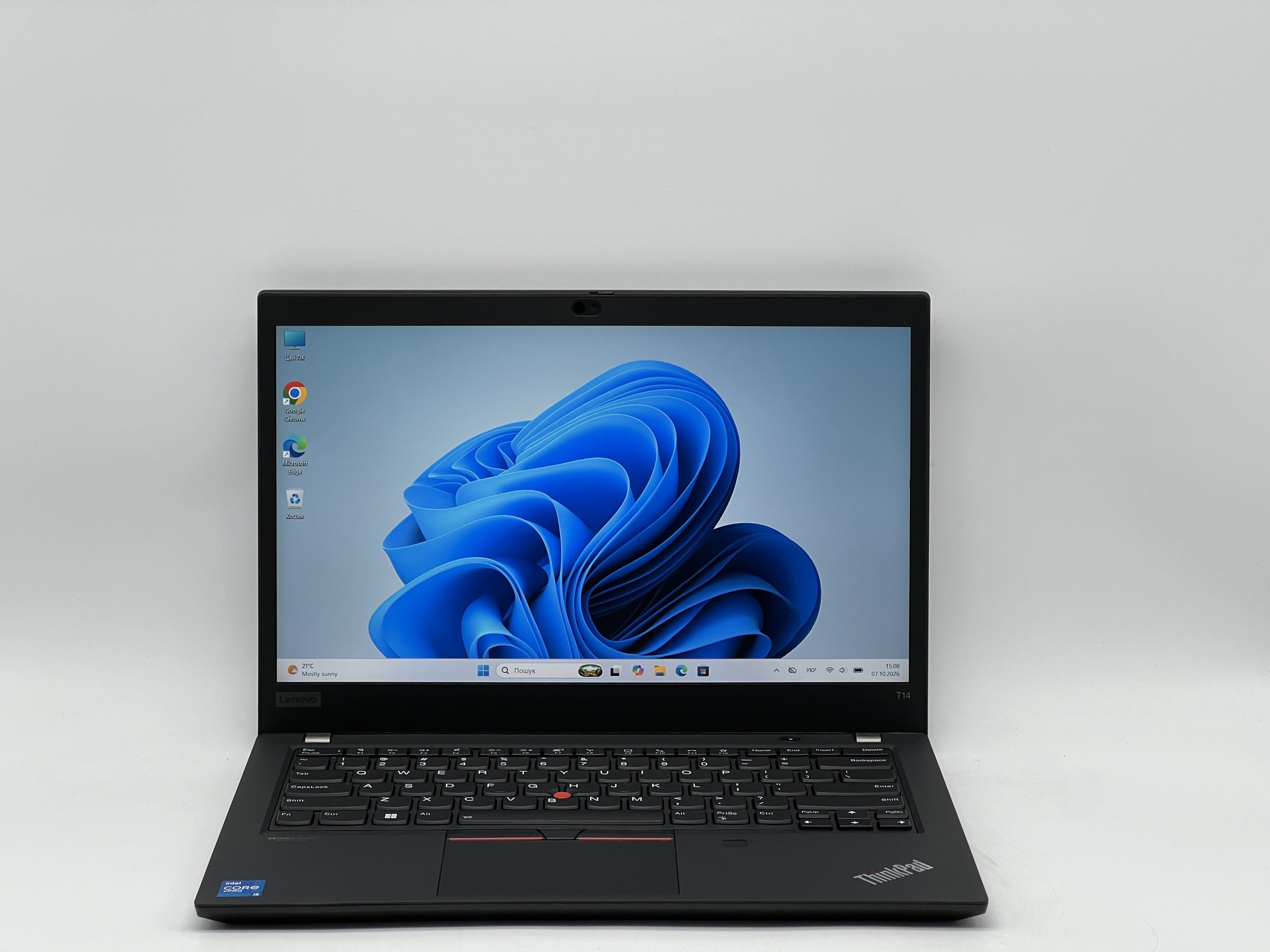 Ноутбук Lenovo ThinkPad T14 Gen 2, i5-1145G7, 12 GB, 480 GB, Intel Iris Xe Graphics, 1920x1080, IPS [SH2608457] БУ