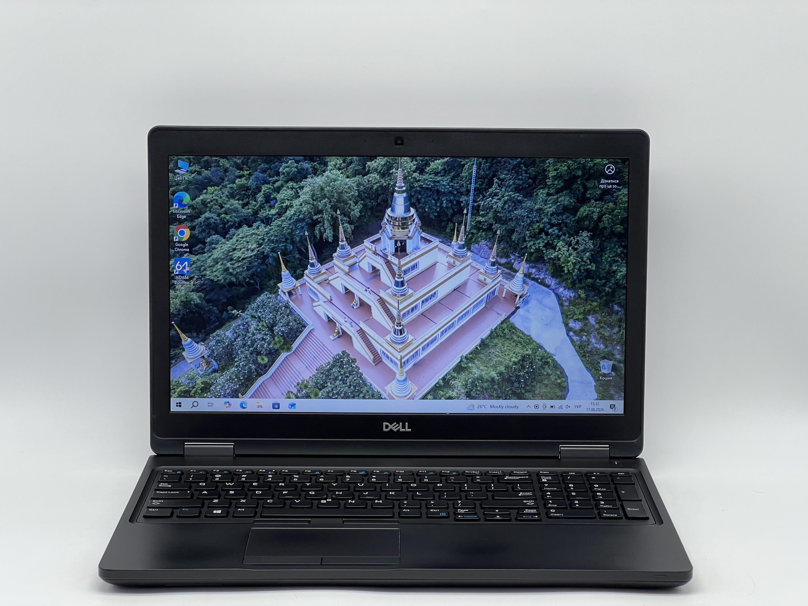 Ноутбук Dell Latitude 5590, i5-7300U, 8 GB, 120 GB, Intel HD Graphics 620, 1366x768, TN [SH26061406] БУ