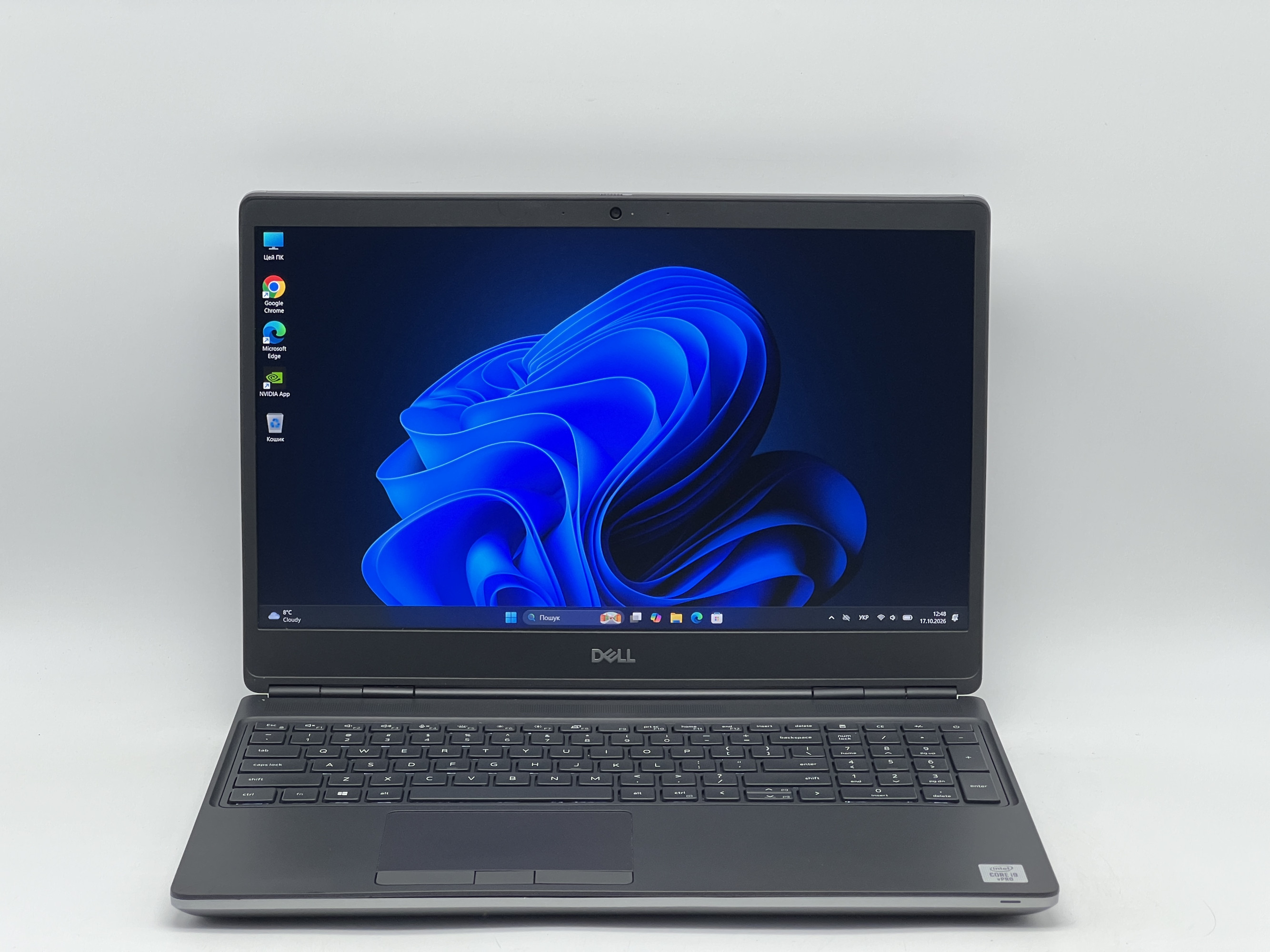Ноутбук Dell Precision 7550, i9-10885H, 32 GB, 480 GB, NVIDIA Quadro RTX 5000 Max-Q, 1920x1080, IPS [SH2610206] БУ