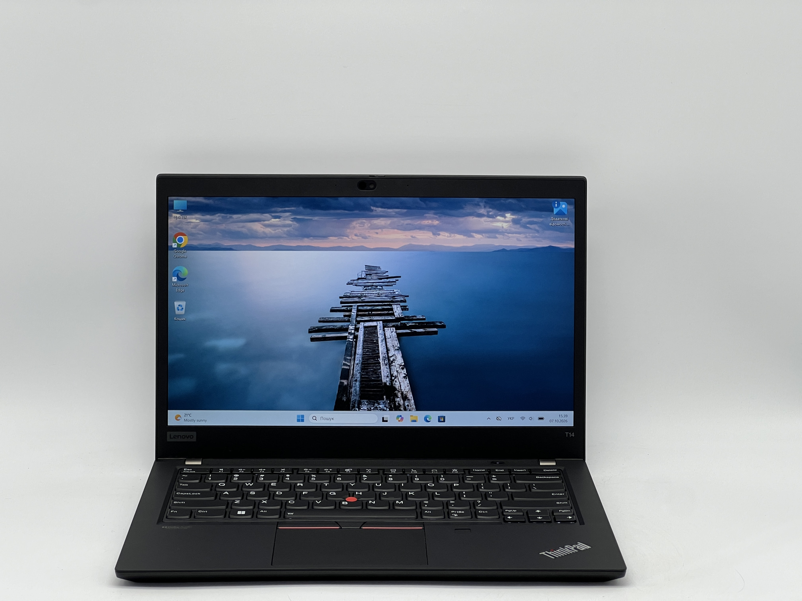 Ноутбук Lenovo ThinkPad T14 Gen 2, i5-1145G7, 16 GB, 240 GB, Intel Iris Xe Graphics, 1920x1080, IPS [SH2608452] БУ