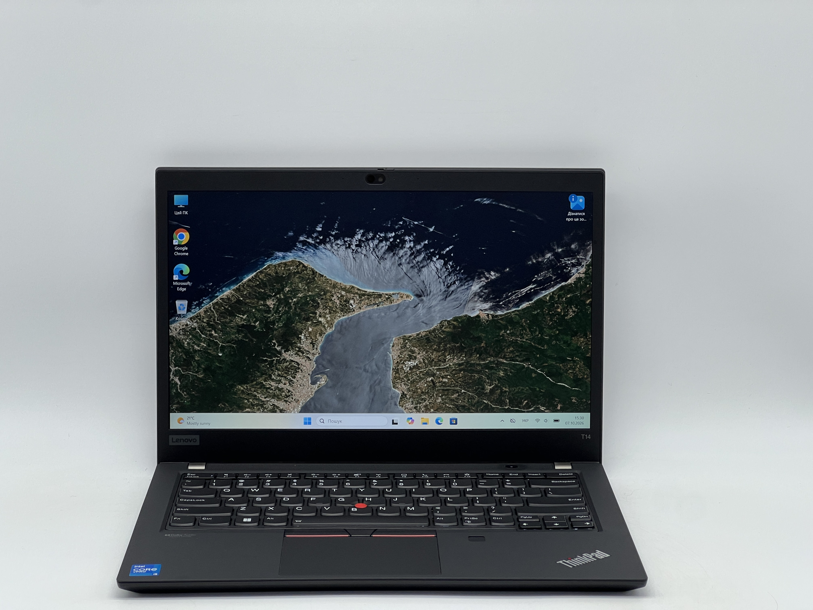 Ноутбук Lenovo ThinkPad T14 Gen 2, i5-1145G7, 16 GB, 480 GB, Intel Iris Xe Graphics, 1920x1080, IPS [SH2608461] БУ