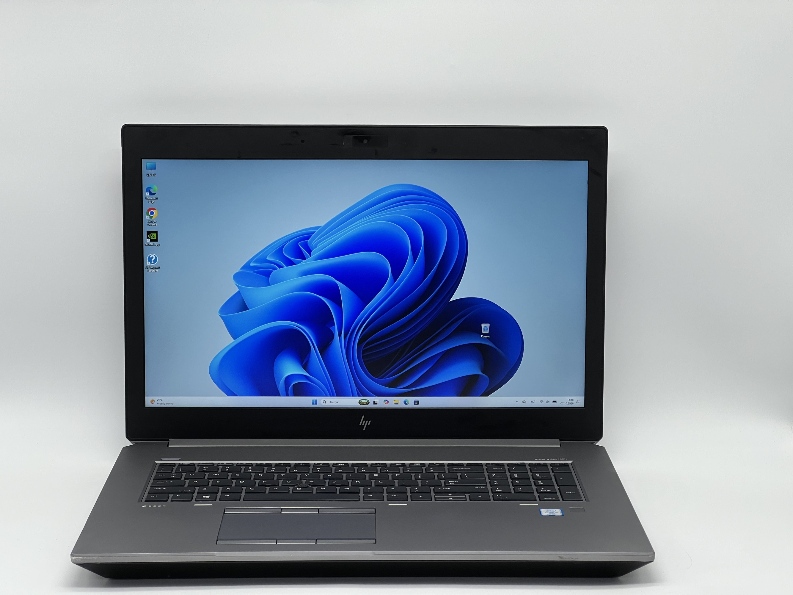 Ноутбук HP ZBook 17 G5, i5-8400H, 16 GB, 480 GB, NVIDIA  Quadro P2000, 1920x1080, IPS [SH2609244] БУ