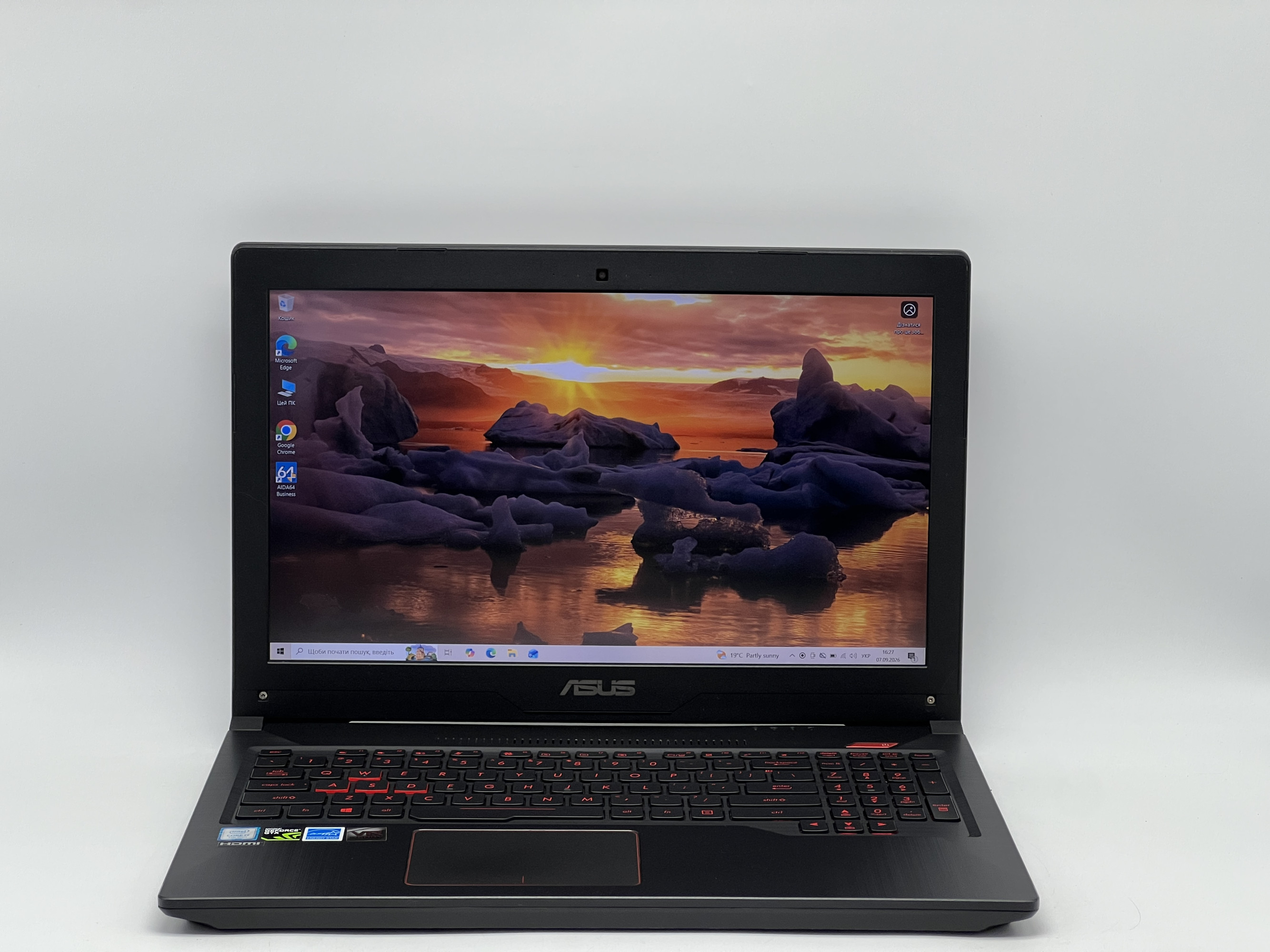 Ноутбук Asus FX503VM-EH73, i7-7700HQ, 16 GB, 120 GB, NVIDIA GeForce GTX 1060, 1000 GB, 1920x1080, IPS [SH26061401] БУ